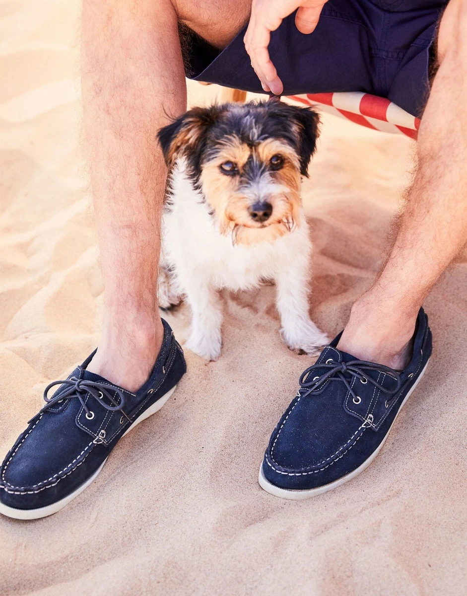 Tan deck shoes sales