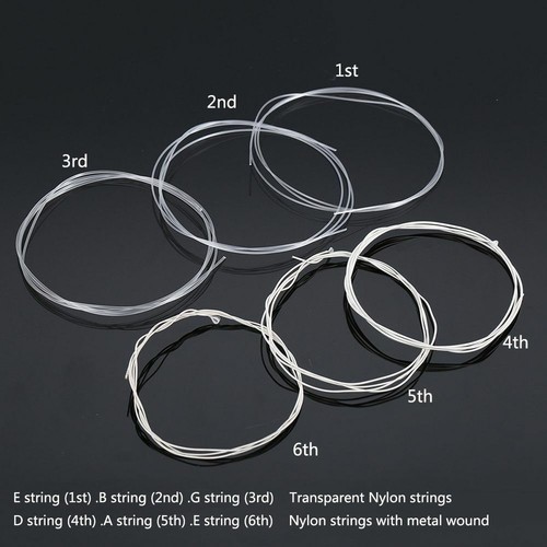 silver guitar strings
