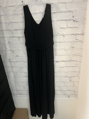 chinese dress ladies Black Reversible Fitted Maxi Dress