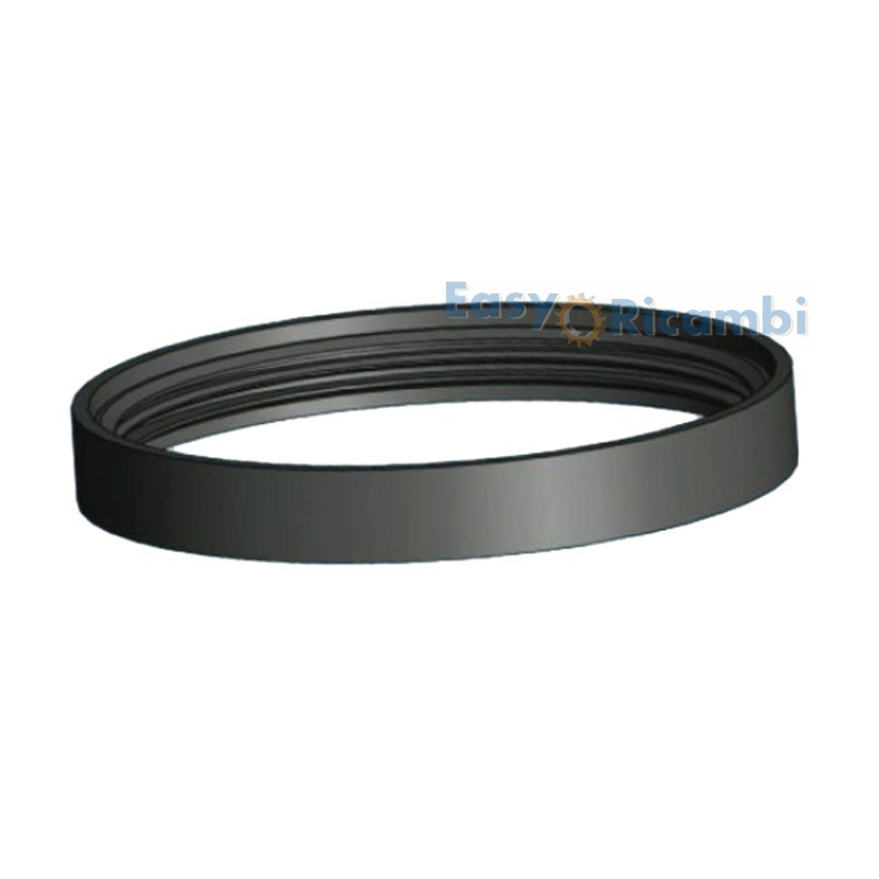 Guarnizione In Silicone Nero Per Canne Fumarie — Diametro 100 Mm, Triplo Labbro, Resistente Fino A 260°C, Per Stufe A Pellet E Camini