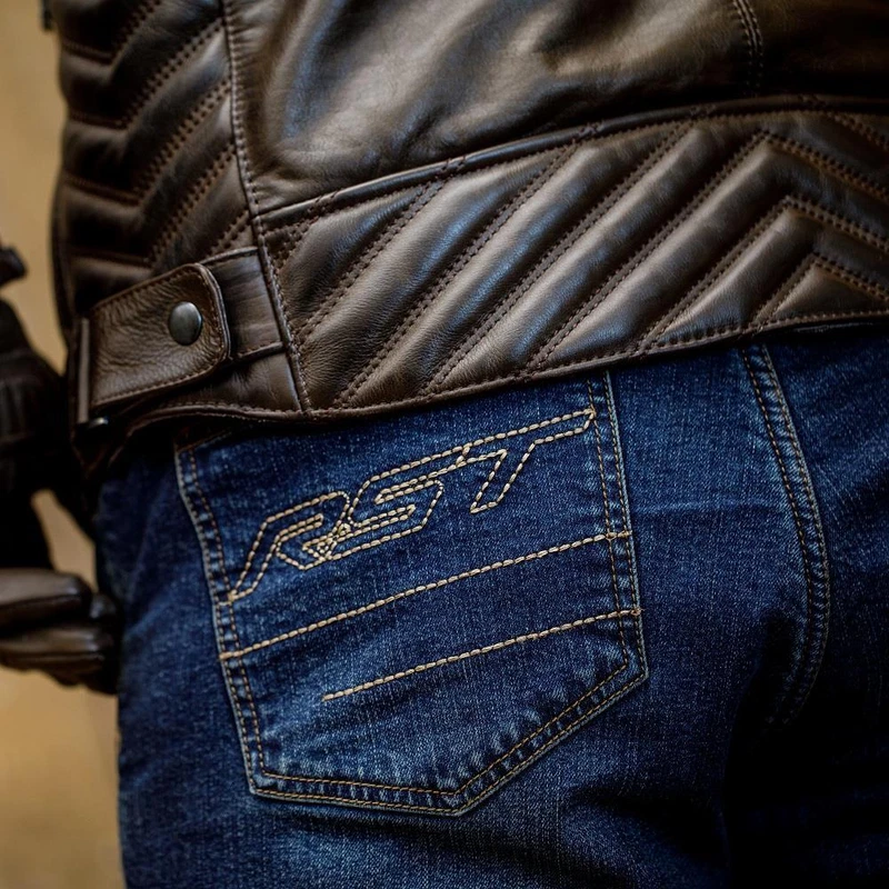 RST Straight 2 Aramid Denim A Dark Blue, photo 6 of 7