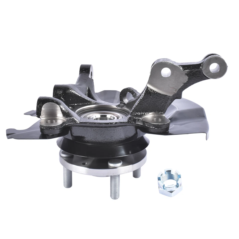 Передний поворотный кулак в сборе подходит для Kia Rio Rio5 Hyundai Accent 2006-2011 - Изображение 3 из 4