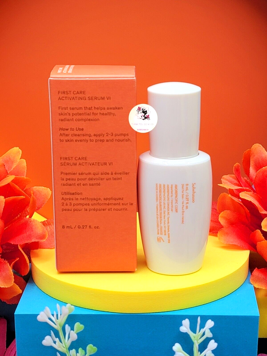 Sulwhasoo First Care Activating Serum VI 8 ml/ 0.27 fl oz NEW
