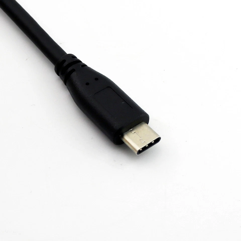 30cm/1ft USB 3.1 Type C to USB 3.0 Micro B Male Data Cable For Tablet Phone HDD - Image 3 of 4