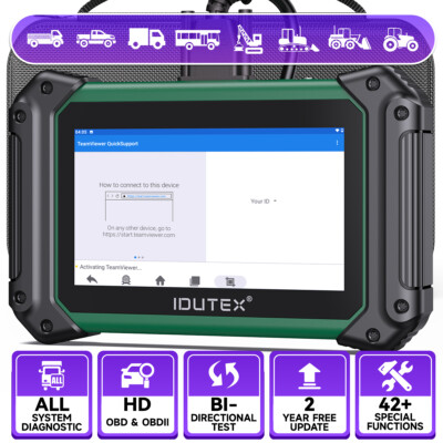 24V Heavy Duty Truck Scanner ABS Bleeding Cylinder Balance Test Diagnostic Tool
