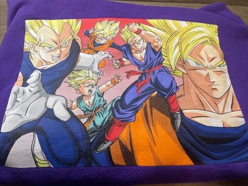 Dragon Ball Z Hoodie Medium Super 