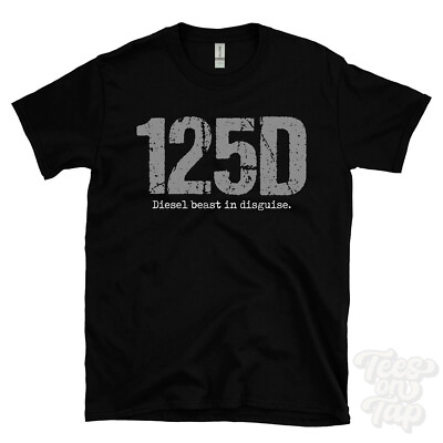 125D: Diesel Bestie in Verkleidung T-Shirt Autofahrer Geschenk