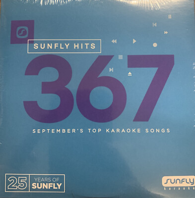Sunfly Karaoke Hits - SF367 - Karaoke Chart Hits CDG Disc