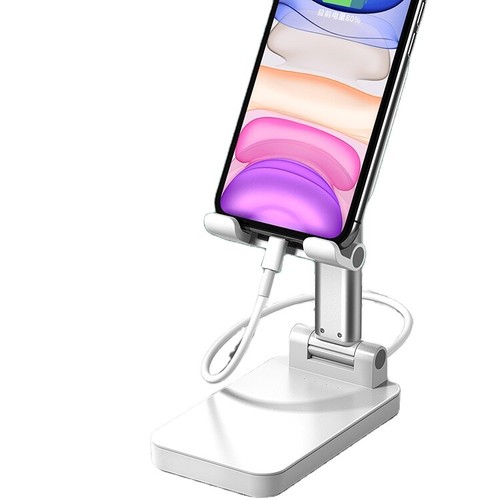 Adjustable Cell Phone Tablet Stand Desktop Holder Charger Mount iPhone iPad - Picture 5 of 11