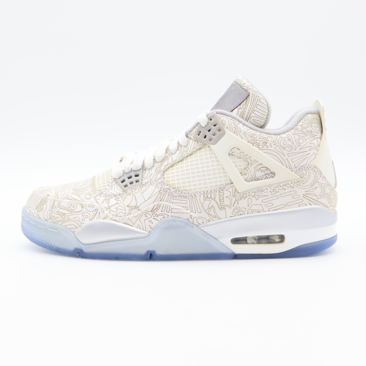 Size 10 - 705333-105 Nike Air Jordan 4 Retro Laser 30th Size 10 - 705333-105 Nike Air Jordan 4 Retro Laser 30th