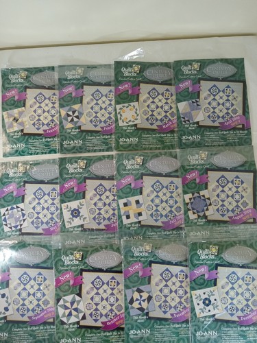 2000 Joann Fabrics CENTURY QUILT BLOCKS Complete Set Months 1-12