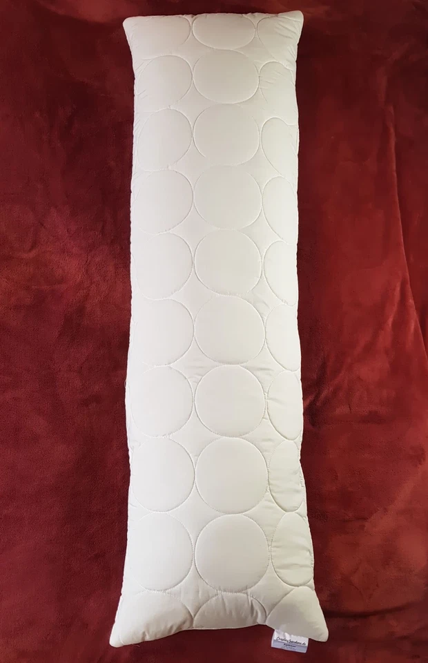 Seitenschläferkissen, Stillkissen 150 x 50cm, Innenkissen + Kissenbezug! rosé - Bild 2 von 4