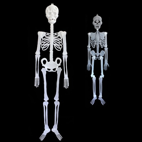 Luminous Skeleton Body Horror Halloween House Tricky Props Scary Outdoor Decor - Picture 3 of 17