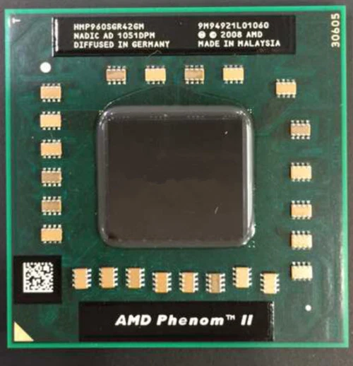 AMD Phenom II Quad-Core P920 P940 P960  Socket S1 Laptop CPU - Image 2 of 4
