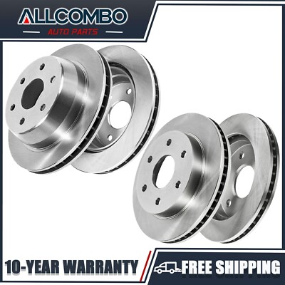 Front and Rear Disc Brake Rotors Kit for Avalanche 1500 Escalade ESV Sierra 1500
