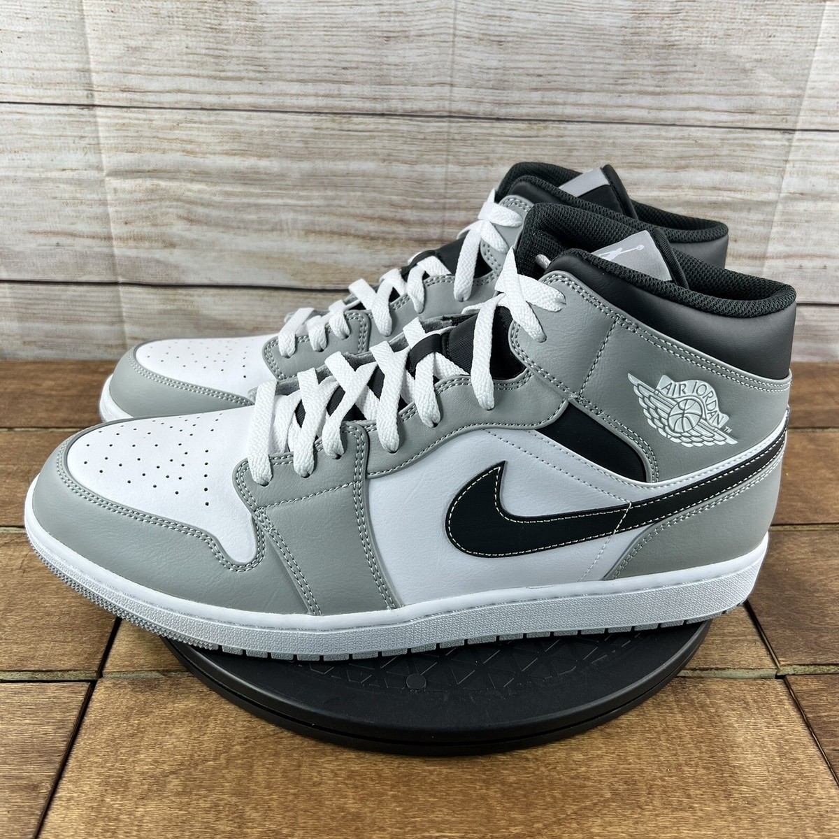 Air Jordan 1 Mid LT Smoke Grey 27.5㌢ Amazon.com | AIR JORDAN 1 MID (GS) 