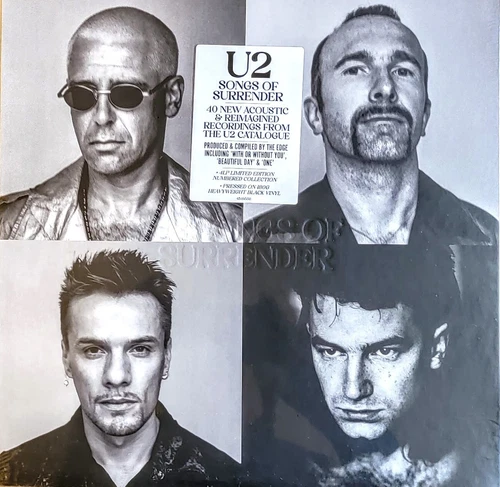 U2 SONGS OF SURRENDER - 4-LP BOXED SET 180-GRAM VINYL " NEW, SEALED "