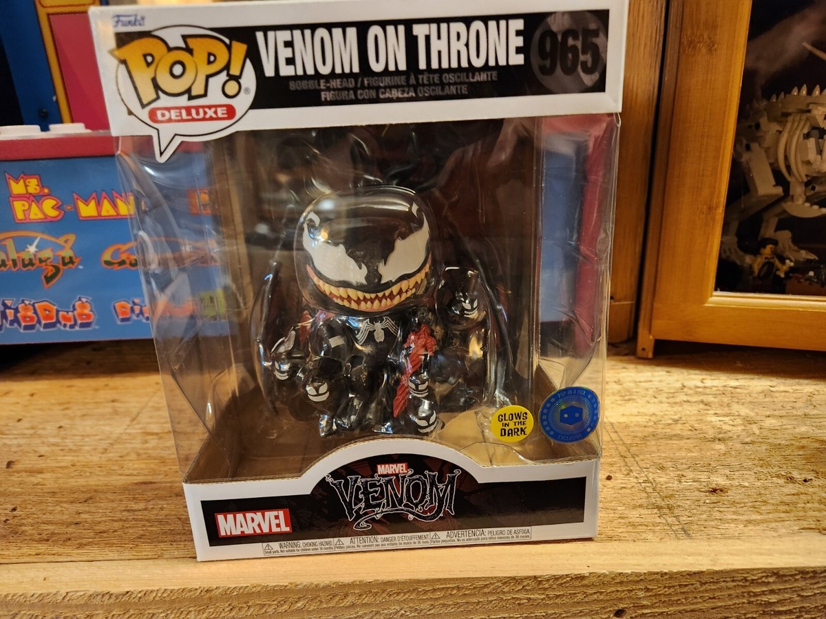 ヴェノム　POP 965 Funko POP Venom On Throne 965 GITD Exclusive Funko POP Marvel Glow