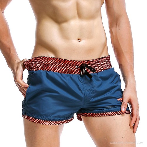 BRAND NEW SEOBEAN MEN'S CASUAL SUMMER BEACH SHORTS QUICK DRY BOXER SHORTS - Picture 1 of 24