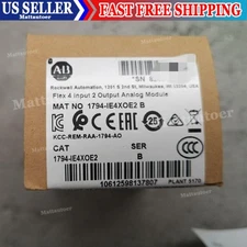 New Allen Bradley 1794-IE4XOE2 Flex 4 Input 2 Output Analog Module US Free Tax