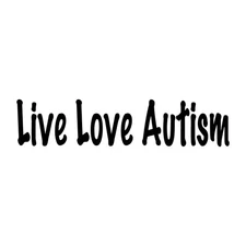 Live Love Autism Awareness Decal Sticker Black Die Cut Vinyl