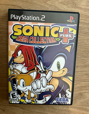 SEGA Sonic Mega Collection Plus PS2 E Rated NTSC-U/C Sonic the Hedgehog