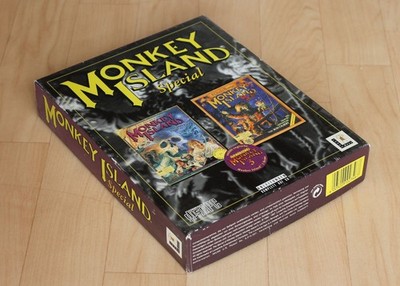 Monkey Island Special 1 + 2 Secret of + LeChuck's Revenge (PC, 1997, Big-Box)