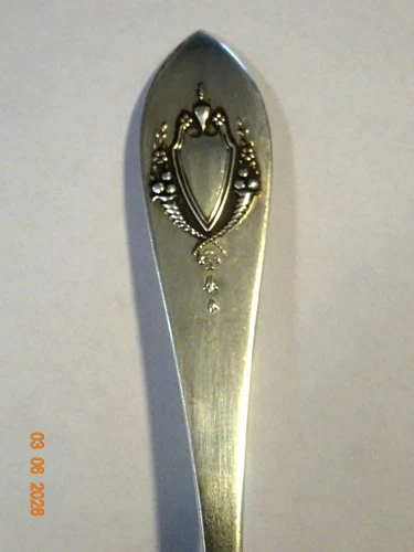 Vintage Rogers Lunt & Bowlen Sterling Silver Teaspoon-Mt. Vernon Pattern
