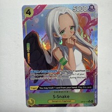 S-Snake (Alternate Art) OP13-114 Carrying On His Will Foil