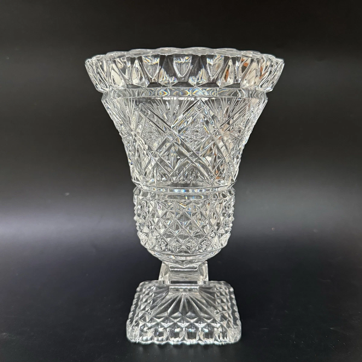 Diamond Cut Crystal Vase In Waterford Glassware for sale | eBay
