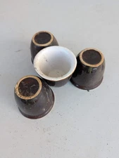 Crock Stoneware Vintage Mini Brown Bean