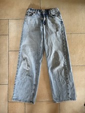 ONLY Mädchen Jeans Gr. 152 weites Bein hellb...
