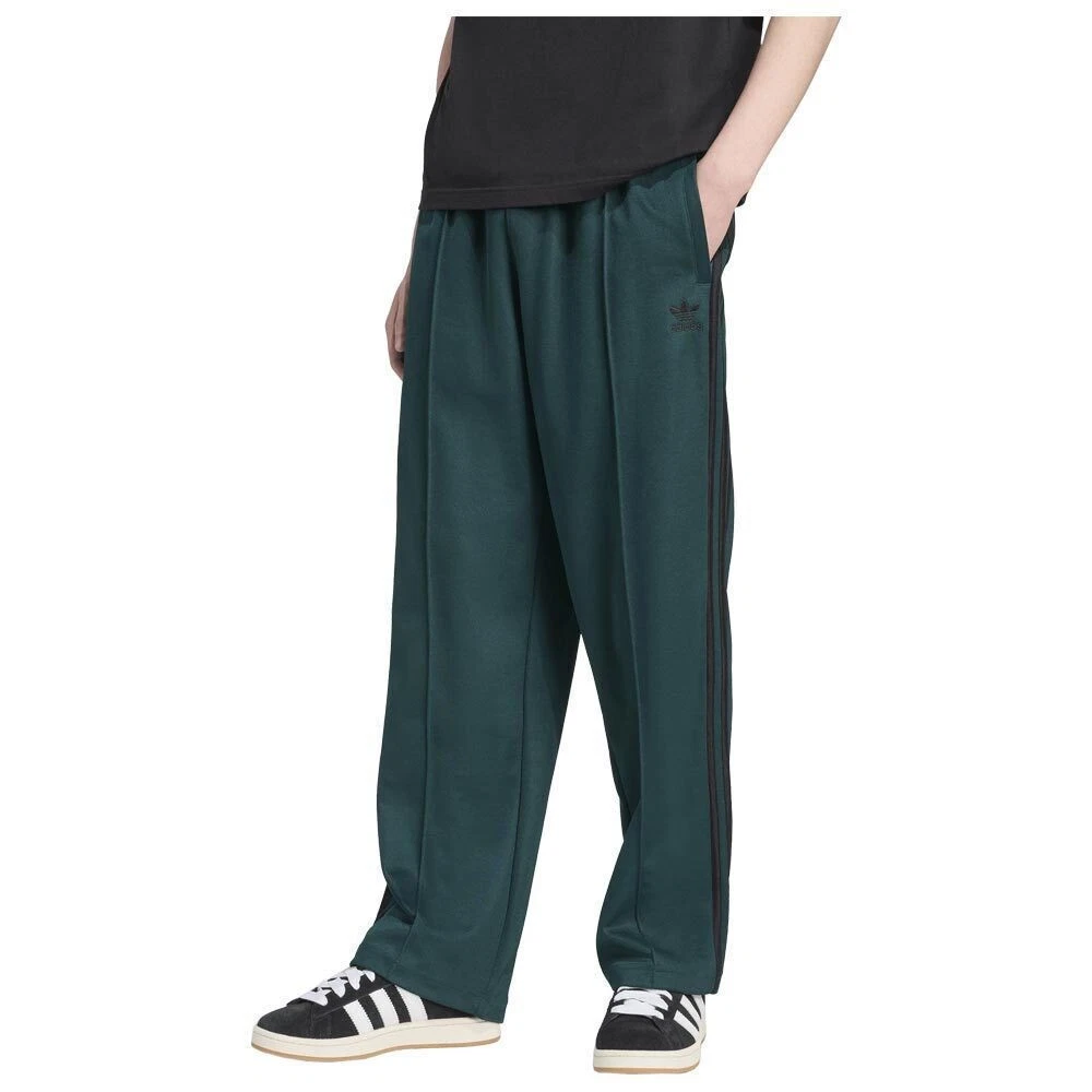 Adidas Firebird Baggy Track Pant Men Jogger Trousers Green NEW OVP
