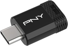 PNY Elite-X Fit Type-C 256GB USB 3.2 Compact Flash Drive 200MB/s 100MB/s Write