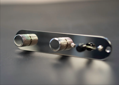 #ad ObsidianWire 3 Way for Tele Loaded Control Plate chrome $119.00