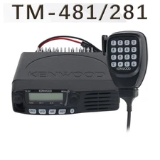 65W TM-281A FM Transceiver NEW KENWOOD Car Radio Station 10-50KM VHF 136-174MHZ