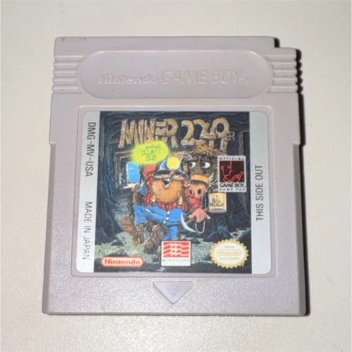 Nintendo Miner 2049er Nintendo Game Boy Video Game Cartridge(Tested,Working)