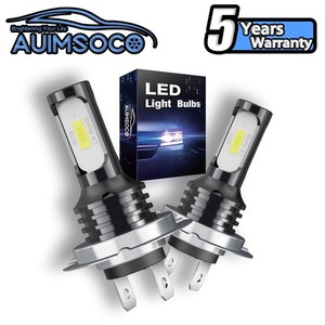 2x H7 LED Kit d'ampoules de phares Haute Basse Beam 80000LM Super Bright 6500K blanc