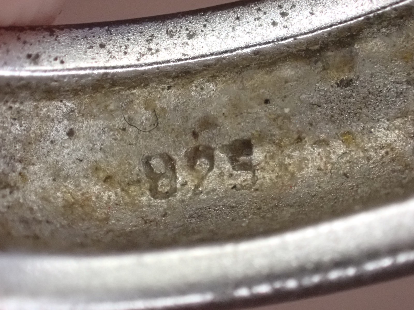 Five Solid Silver rings - image 5