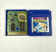Pokemon Blue Version (Game Boy, 1998) GBC Authentic New Battery Saves Tested