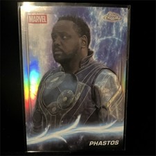 2021 Topps Marvel Eternals Phase Four Phastos Refractor #122 Trading Card