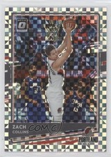 2020-21 Panini Donruss Optic Checkerboard Prizm Zach Collins #124 05ol