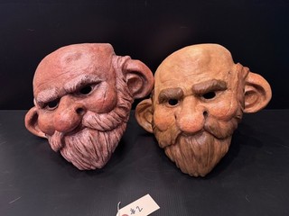 The Santa Clauses Clause Santa Original Screen Used Gnome Masks Wardrobe Prop #2