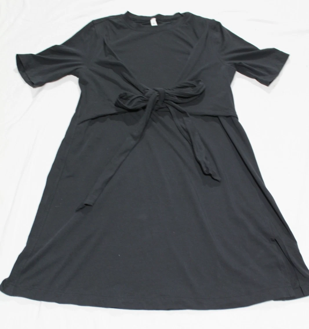 lululemon line dress Lululemon All Aligned Ribbed Mini Dress - Black