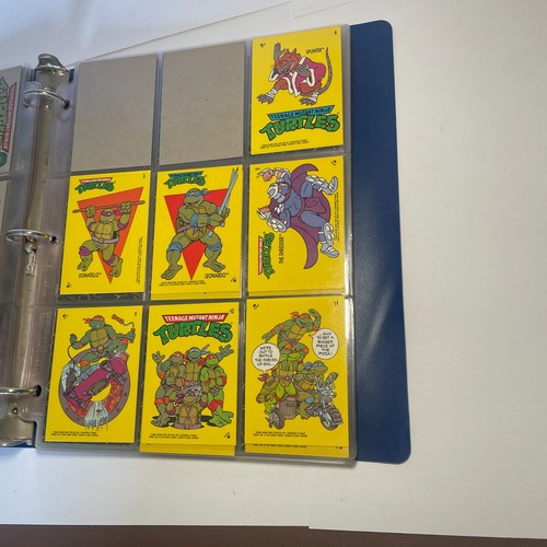 1989 Topps Teenage Mutant Ninja Turtles Animated 1-2 Complete Sets W/ Stickers - Picture 9 of 11