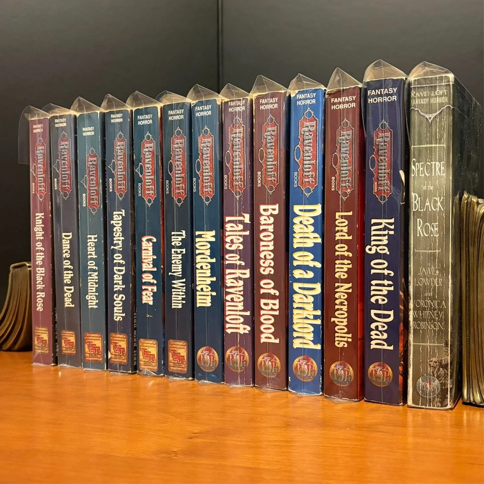 Ravenloft 13 Horror Fantasy Vintage D&D Paperback Lot King of the Dead many more Foto 2 de 4