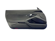 2013-2025 Porsche Boxster 718 Front Left Interior Door Trim Cover Panel Black