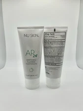 Nuskin AP24 Whitening Fluoride Toothpaste, 2 Pack, 4oz Each.