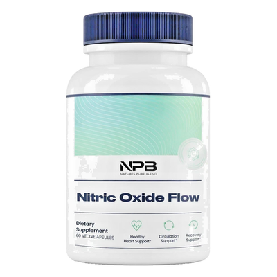 #ad Nitric Oxide Flow Blood Pressure Support Improve Circulation Natures Pure Blend $16.69