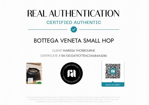Bottega Veneta Small Hop Shoulder Bag NEW - Picture 17 of 17